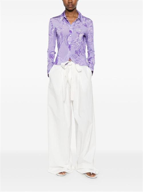 Camicia donna Versace Jeans Couture lilla Versace jeans Couture | 80HAL213JS533338